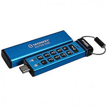 Kingston Ironkey Keypad 200C, 16GB, Blue