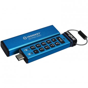 Kingston IronKey Keypad 200C, 512GB, Blue