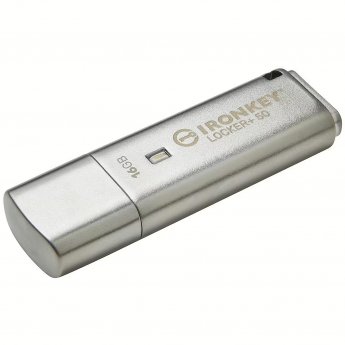 Kingston Ironkey Locker + 50, AES Encryption, 16GB, Silver