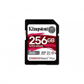 Kingston React Plus, SDXC, 256GB, Class 10, UHS-II, U3, V90
