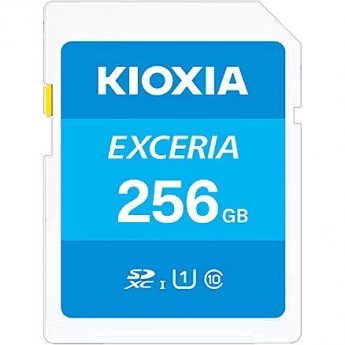 Kioxia Exceria N203, 256GB, SDXC, UHS-I, U1, V10