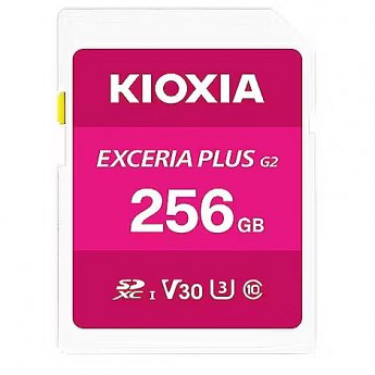 Kioxia Exceria Plus, SDXC, 256GB