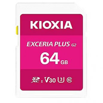 Kioxia Exceria Plus, SDXC, 64GB