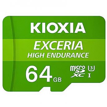 Kioxia High Endurance, microSDXC, 64GB