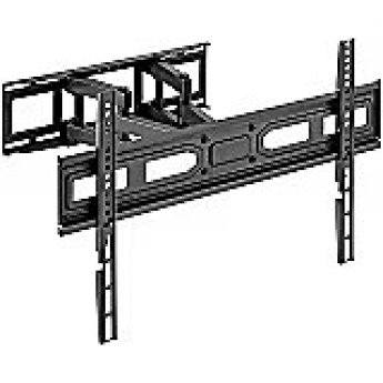 Kivi Free-tilt design: simplifies adjustment for better visibility and reduced glareSwivel mechanism provides maximum viewing flexibilitySpirit level ensures perfect positioningConvenient cable holder. 37-80". Max 40kg.
