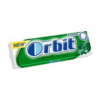 Košļājamā gumija ORBIT Spearmint Stickpack 10 gab.
