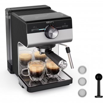 Krups Authentic+ XP384E10 coffee maker Semi-auto Espresso machine 2 L