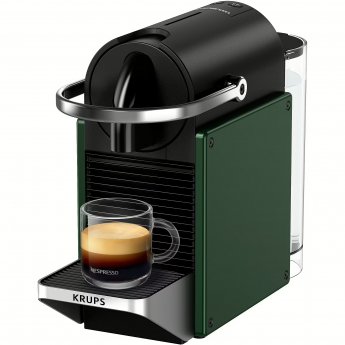 Krups Nespresso Pixie Redesign, Black/Green