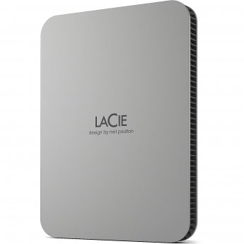 Lacie Mobile Drive V2, 1TB, Moon Silver