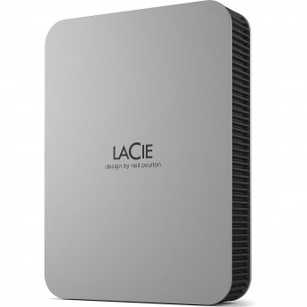 Lacie Mobile Drive V2, 4TB, Moon Silver