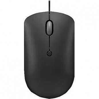 Lenovo | Compact Mouse | 400 | Wired | USB-C | Raven black