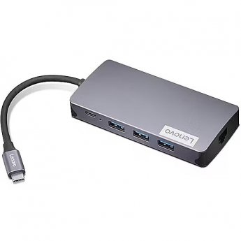Lenovo Accessories 150 USB-C Travel Dock (Grey)