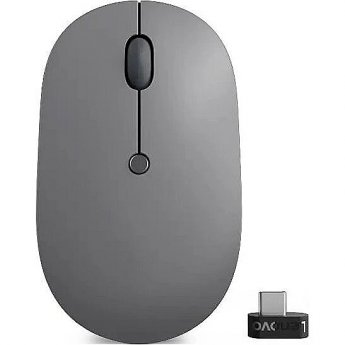 Lenovo Go USB-C Wireless Mouse, Storm Gray