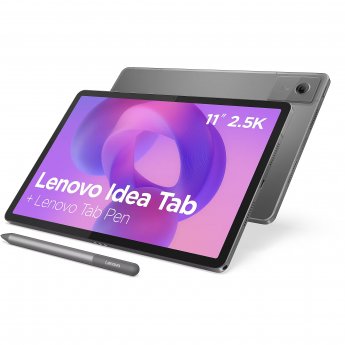 Lenovo Idea Tab 11 2.5K Mediatek Dimensity 6300/8GB/128GB/Android 15/Grey/2Y Warranty |