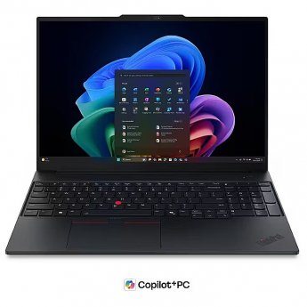 Lenovo Laptop ThinkPad E16 G3 22AY0089PB W11Pro Ultra 7 258V/32GB/1TB/INT/16.0 WUXGA/Black/1YR Premier + 3YR OS + CO2 OFFSET