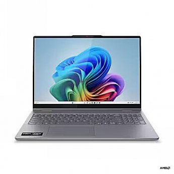 Lenovo LENOVO IDEAPAD 5 2IN1 RYZEN AI 5 340/16" WUXGA (1920X1200) IPS 300NITS GLOSSY, 45% NTSC, 60HZ, TÜV LOW BLUE LIGHT, GLASS, TOUCH/16GB/512GB SSD/COPILOT+PC/MICROSD READER/W11H/ENG (LUNA GREY)