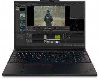 Lenovo ThinkPad P16s (Gen 5) Black, 16" WUXGA IPS, Core Ultra 7 356H, 16GB, 512GB Opal2 SSD, RTX PRO 500 Blackwell 6GB, Windows 11 Pro, Nordic KB