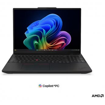 Lenovo ThinkPad T16 Gen 5 16 WUXGA AMD R5 AI PRO 440/16GB/512GB/AMD Radeon 840M/WIN11 Pro/ENG Backlit kbd/Black/FP/LTE Upgradable/3Y Warrant |