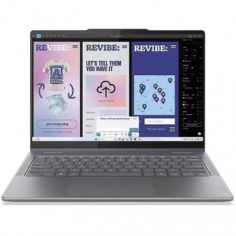Lenovo Yoga 7 2-in-1 14ILL10 Luna Grey, 14" WUXGA OLED Touch, Core Ultra 7 256V, 16GB, 512GB SSD, Windows 11 Home (No Power Adapter)