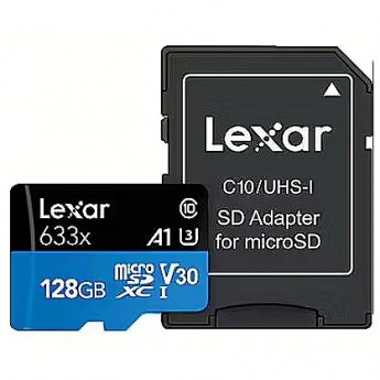 Lexar 633x, microSDXC, 128GB