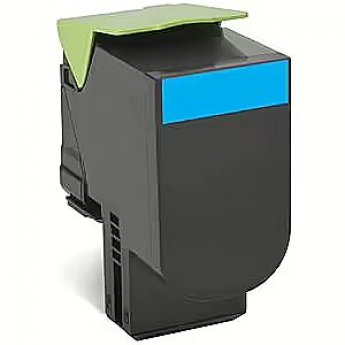 Lexmark 80x Cyan Toner Cartridge High Corporate (3K) for CX410de / CX410dte / CX410e / CX510de / CX510dhe / CX510dthe   