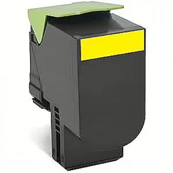Lexmark 80x Yellow Toner Cartridge Corporate Program (2K) for CX410de, CX410dte, CX410e, CX310dn, CX310n, CX510de, CX510dhe, CX510dthe