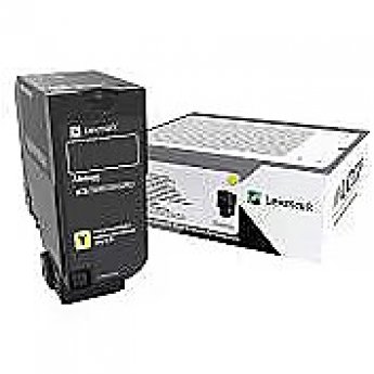 Lexmark Lexmark CS720 Yellow Standard Yield Toner Cartridge Lexmark Cartridge, Yellow