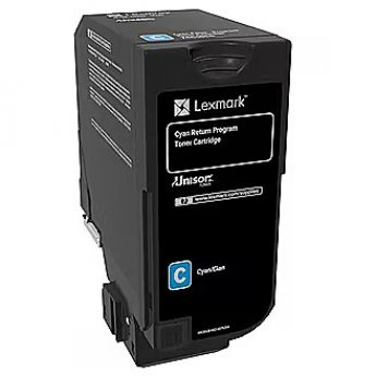 Lexmark Lexmark High Capacity Cyan Return Programme 84C2HC0 Toner Cartridge