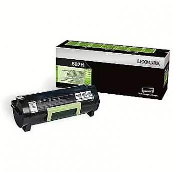 Lexmark Toner Lexmark 502H black | return | 5000 pgs| MS310d / MS310dn / MS410d / MS410d