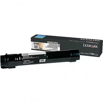 Lexmark X950, X952, X954 Black Extra High Yield Toner Cartridge (38K) for X950de / X952de / X952dte / X954de / X954dhe        