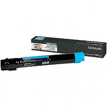 Lexmark X950, X952, X954 Cyan Extra High Yield Toner Cartridge (24K) for X950de / X952de / X952dte / X954de / X954dhe        