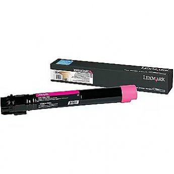 Lexmark X950, X952, X954 Magenta Extra High Yield Toner Cartridge (24K) for X950de / X952de / X952dte / X954de / X954dhe        