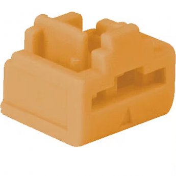 Lindy RJ45 Port Lock (without key) (orange, 20 pieces, Code Orange)