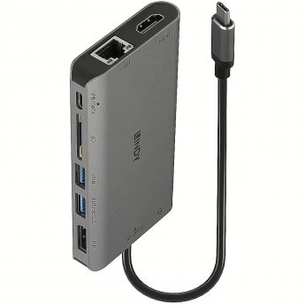 Lindy USB 3.2-C Mini Dock, docking station