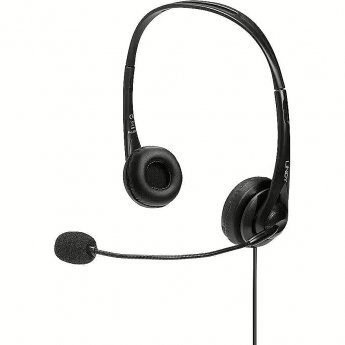 Lindy USB Type A Wired Headset with In-Line Control