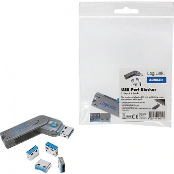 Logilink - USB port blocker