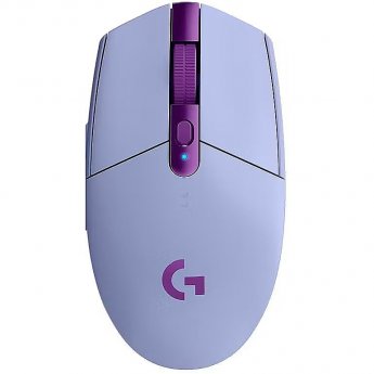 Logitech G305 Lightspeed, RF Wireless, Optical, Lilac