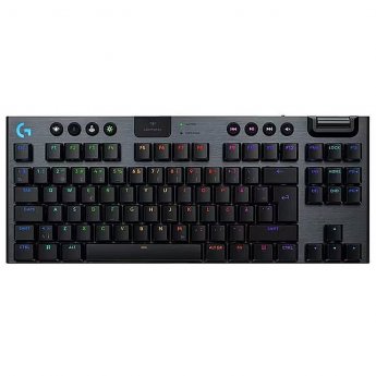 Logitech Keyboard Logitech G915 X LightSpeed TKL Linear SWE (W), black