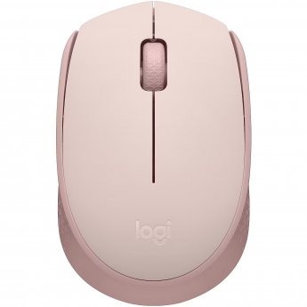 Logitech M171, Wireless, Rose