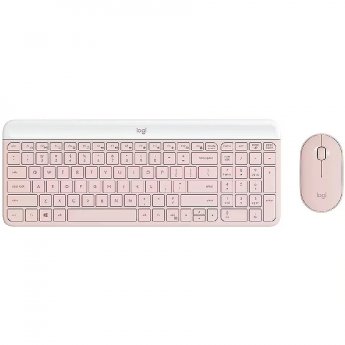 Logitech MK470 Slim, Combo, Rose