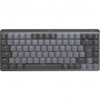 Logitech MX Mechanical Mini, Tactile Quiet, Graphite, US International