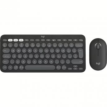Logitech Pebble 2 Combo, Black/Gray
