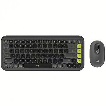 Logitech POP Icon Combo, Graphite/Green