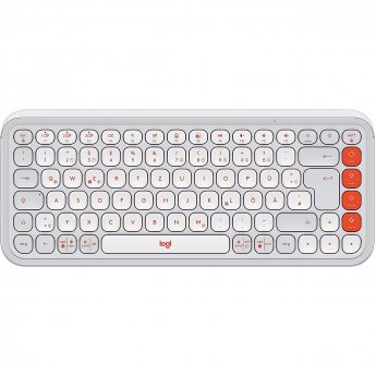 Logitech POP ICON KEYS KB OFF WHITE - DEU - CENTRAL-419