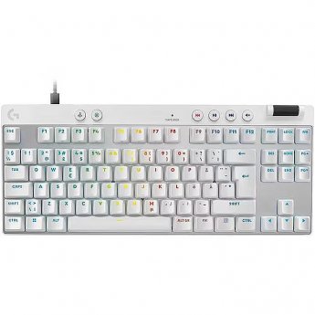 Logitech Pro X TKL Rapid, SWE, white