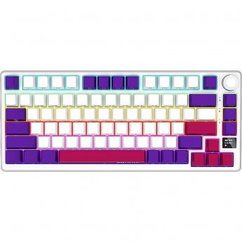 Lorgar KBP7075W, Gaming Pro, White, EN