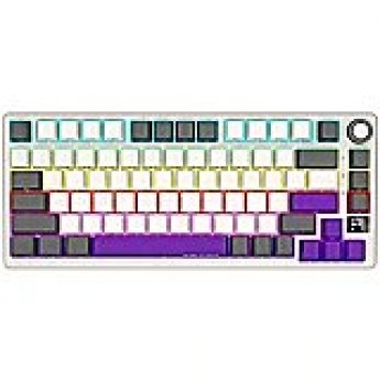 Lorgar KBP7075W, Wireless 75% Mechanical Gaming Keyboard Pro, Beige, EN layout