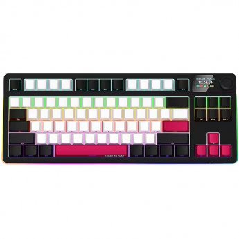 Lorgar KBP70TKLW, Wireless TKL Gaming Pro, Black/red, EN