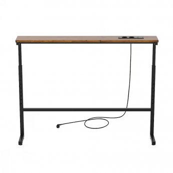 Maclean Side table with charging strip MC-140 B