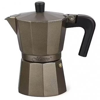 Maestro 6 cup coffee machine MR-1666-6-BROWN brown